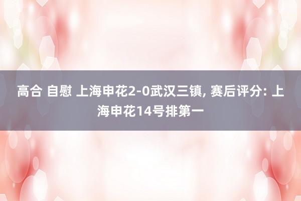 高合 自慰 上海申花2-0武汉三镇, 赛后评分: 上海申花14号排第一